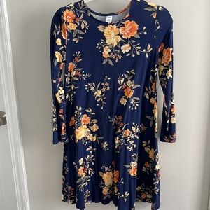 Floral Shift Dress- Free Shipping